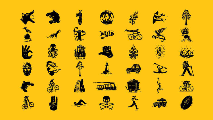 旅游景區品牌設計方案,旅游景點vi設計