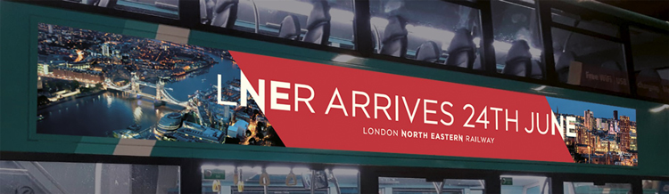 倫敦東北鐵路公司商業(yè)形象設計,品牌重塑升級改造
