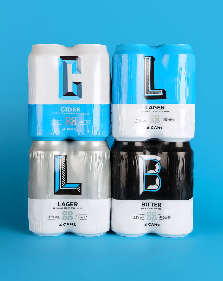 酒精飲料系列品牌vi設(shè)計(jì)，啤酒、蘋果汁和烈酒包裝設(shè)計(jì)案例分析