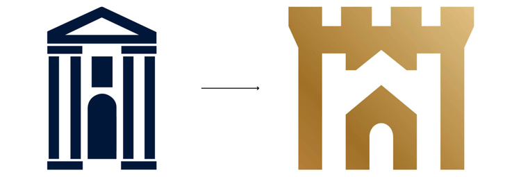 歷史建筑協(xié)會(huì)品牌形象設(shè)計(jì)，獨(dú)特建筑靈感