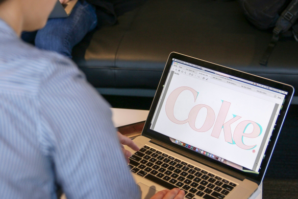 健怡可樂新品牌包裝設計,形象vi設計