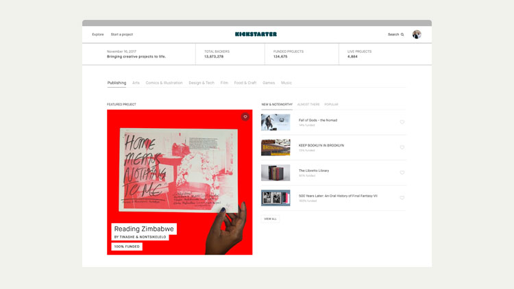 Kickstarter品牌設(shè)計(jì)方案,品牌視覺創(chuàng)意設(shè)計(jì)分析