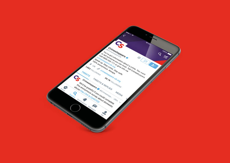 阻止犯罪慈善機構視覺形象設計，暢所欲言，保證安全