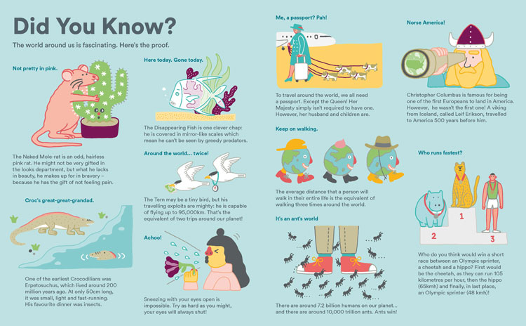 自然歷史博物館中的兒童活動IP動漫形象設計