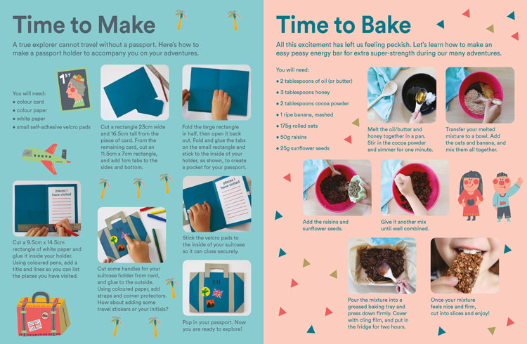 自然歷史博物館中的兒童活動IP動漫形象設計