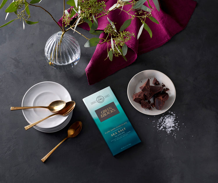 巧克力品牌視覺VI形象設計，放縱和奢華