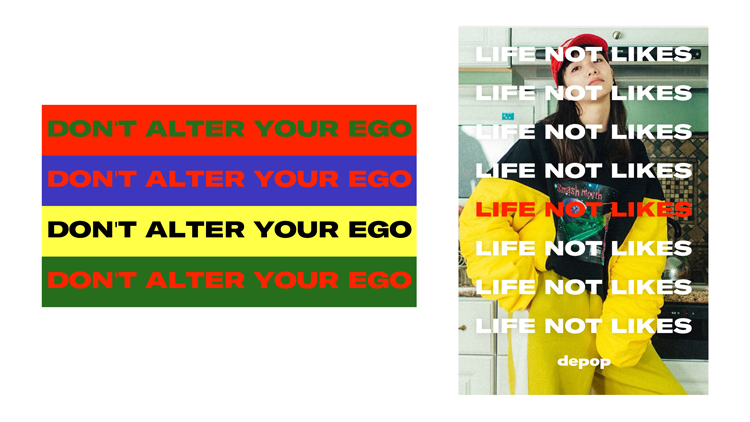 Depop品牌形象塑造設計展示如何提升品牌形象