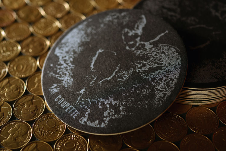 法國酒吧餐廳品牌vi視覺識別設計，充滿古典文化氣息