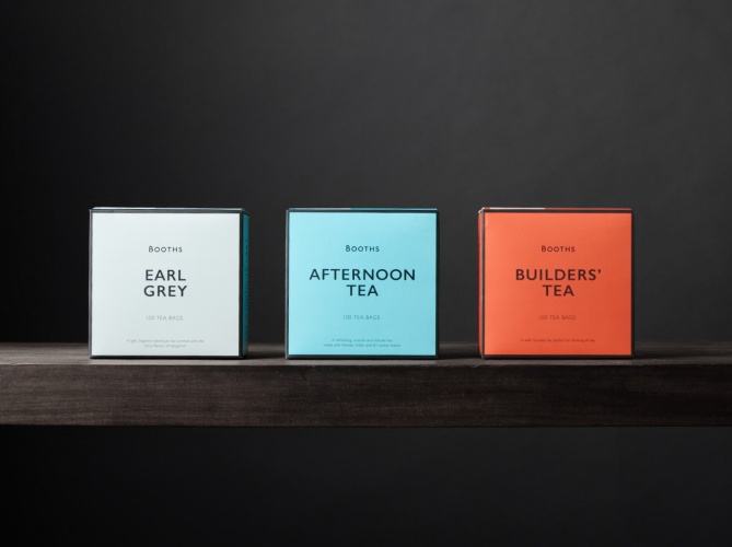 貨架陳列茶葉產品包裝設計