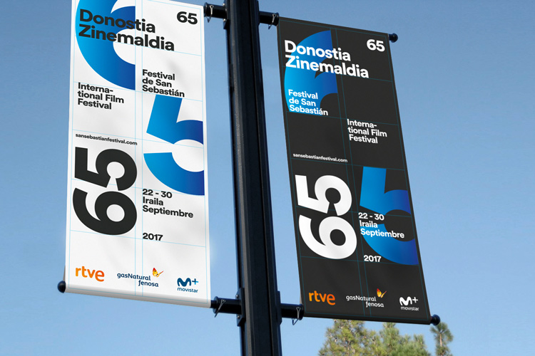 第65屆圣塞巴斯蒂安國際電影節(jié)品牌形象設(shè)計