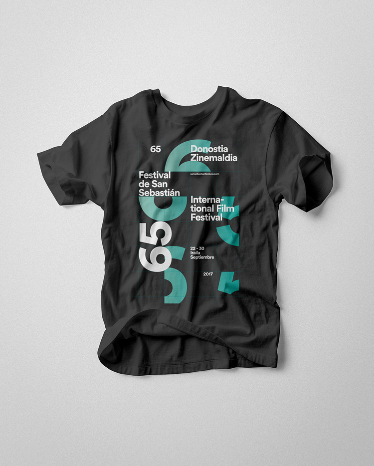 第65屆圣塞巴斯蒂安國際電影節(jié)品牌形象設(shè)計