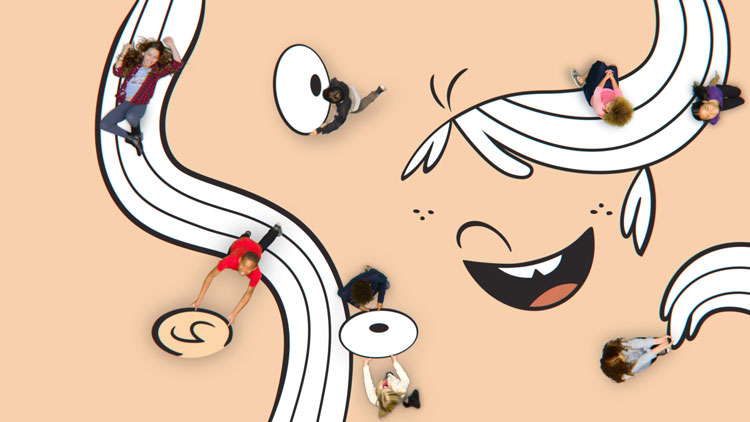 kids first兒童電視頻道視覺識別品牌設計