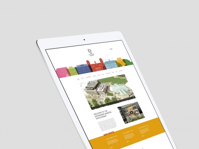 Devonshire Quarter德文郡公園綜合體視覺(jué)形象設(shè)計(jì)