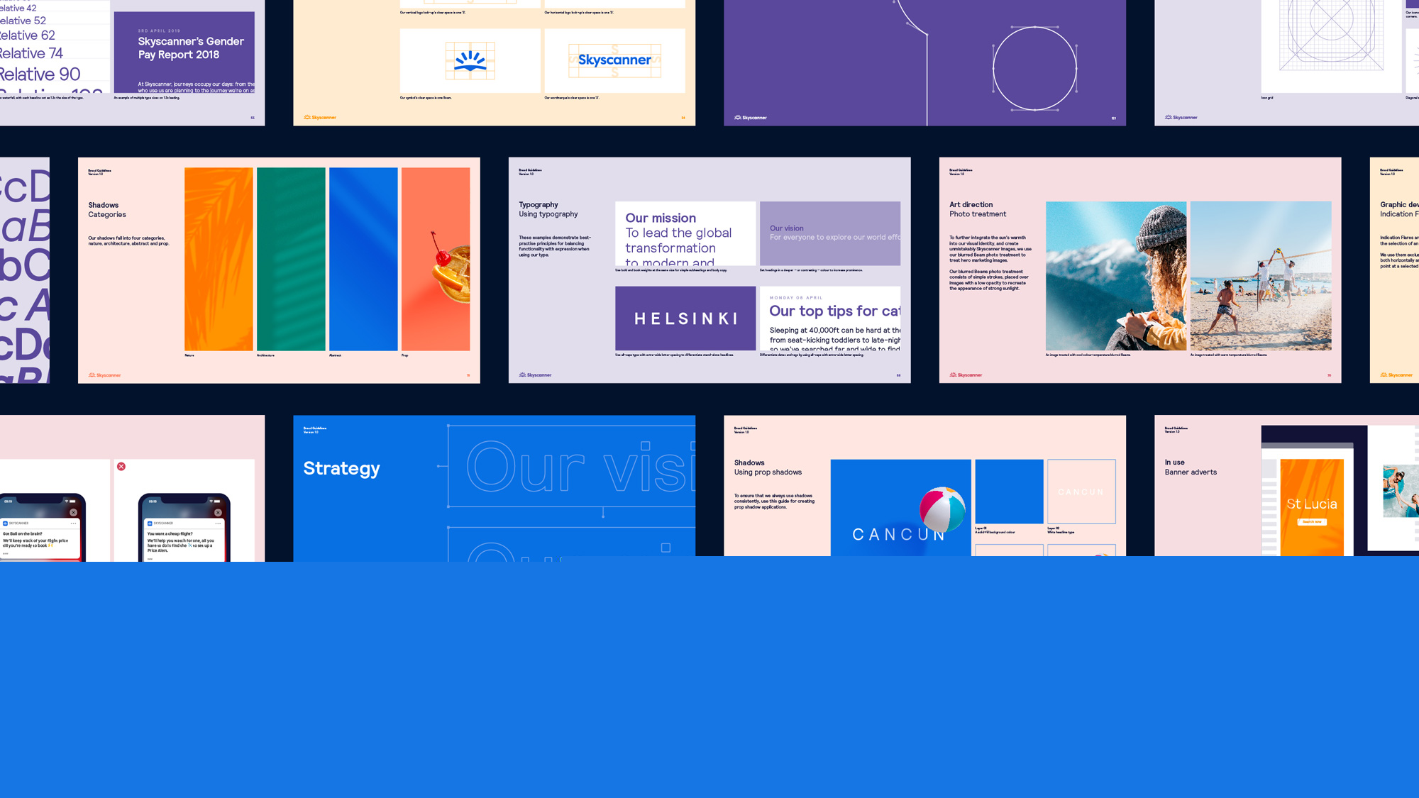 攜程旗下在線旅游預訂服務平臺Skyscanner公司視覺設計