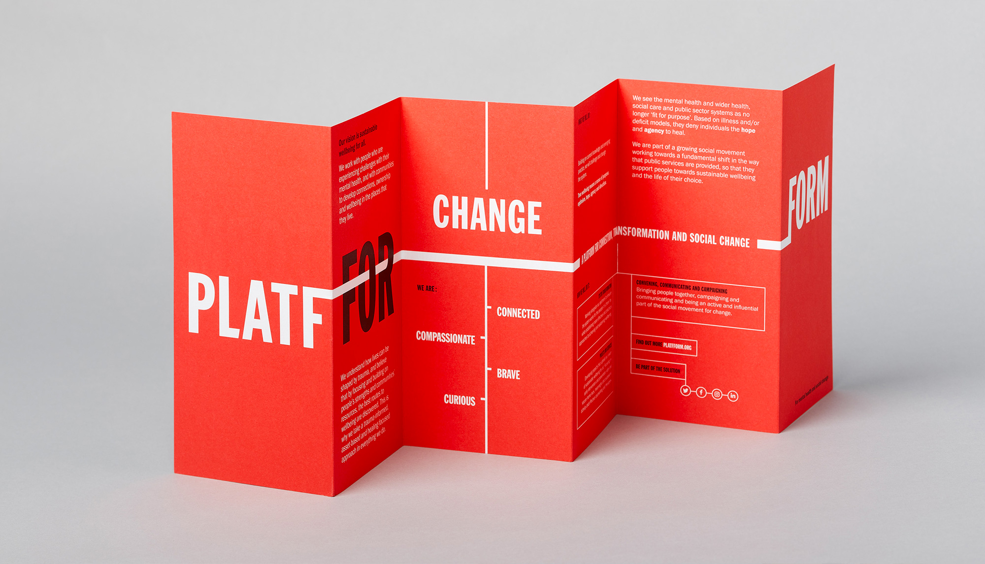 Platfform 精神健康慈善機(jī)構(gòu)視覺識別設(shè)計(jì)