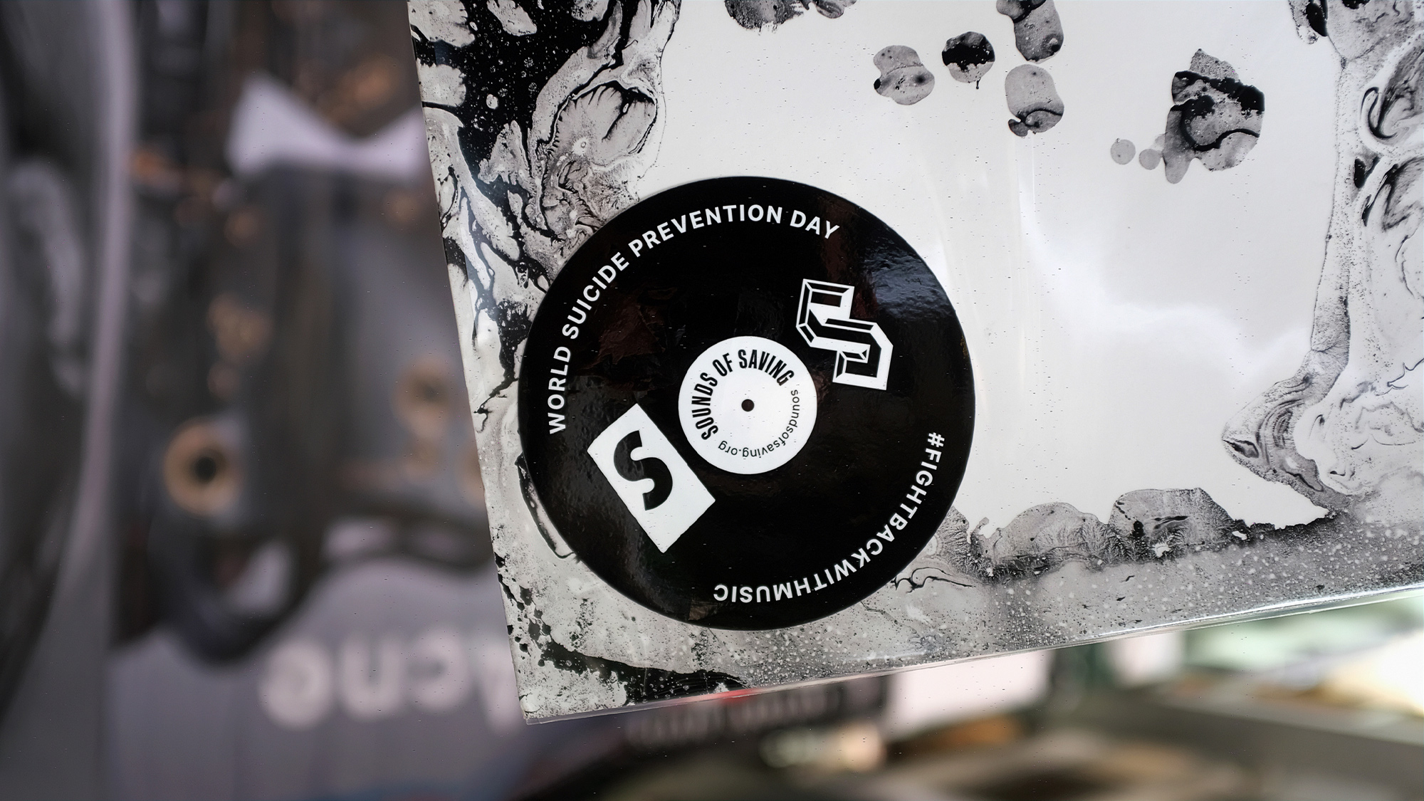 拯救之聲品牌塑造vi設計，貼紙設計