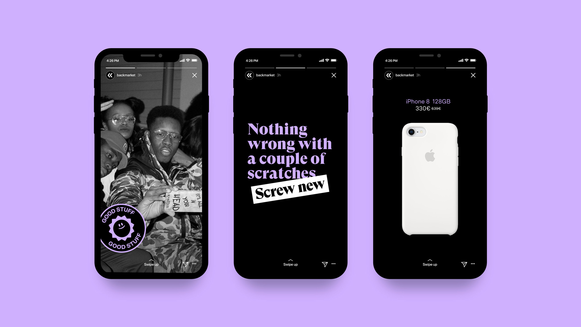 Back Market電子設備翻新服務商公司vi設計，手機網站設計