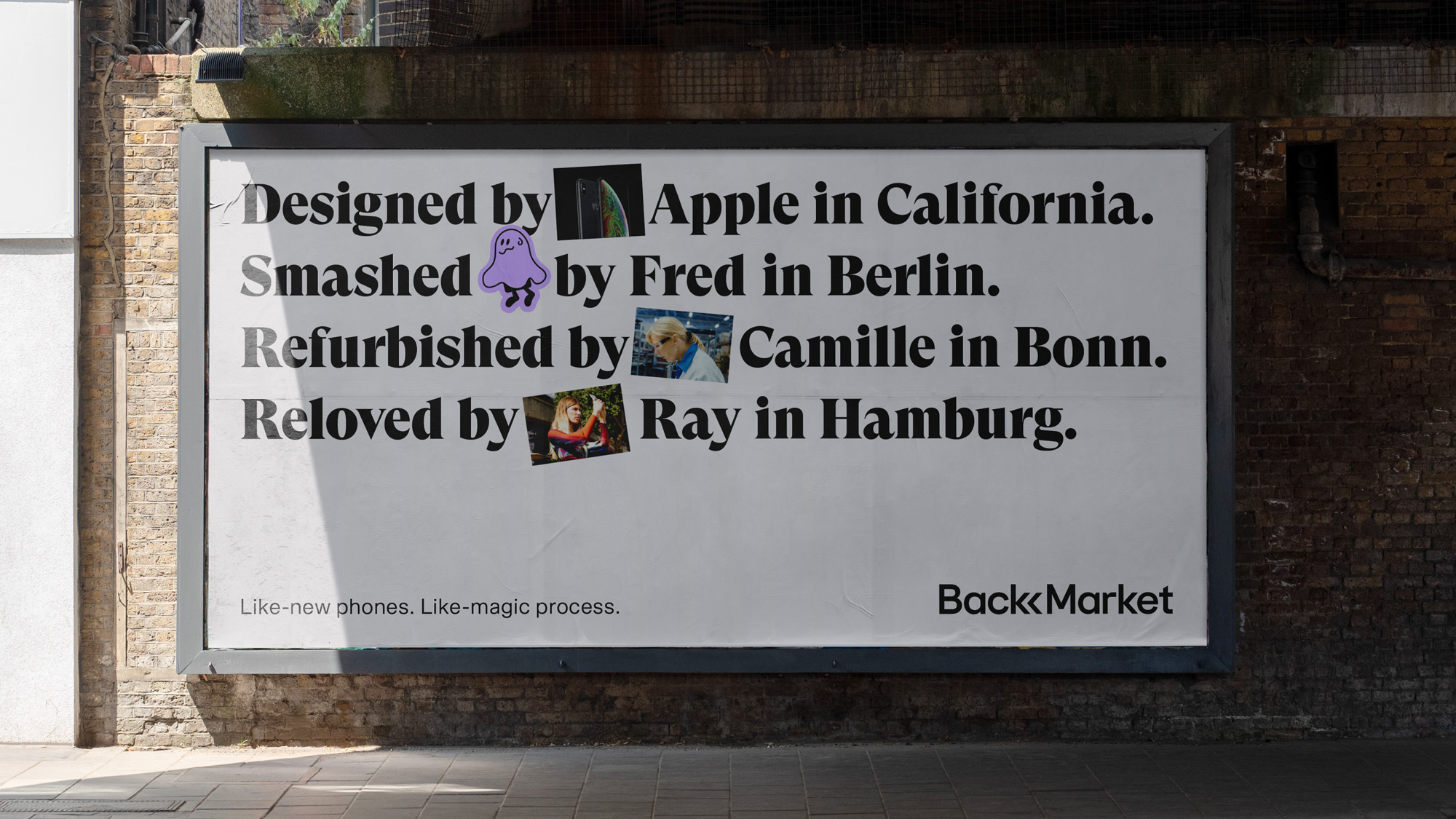 Back Market電子設備翻新服務商公司vi設計，廣告設計